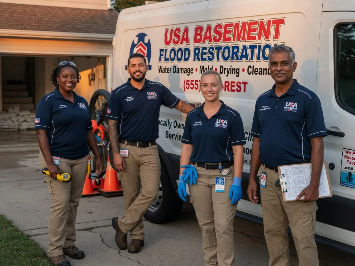 Basement Flood Cleanup company in New Deal, TX